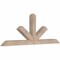 Ekena Millwork Saratoga Smooth Timber Gable Bracket, Douglas Fir, 60"W x 22"H x 3 1/2"D x 3 1/2"F, 9/12 Pitch GBW060X22X0404SAR00SDF - alternate 5